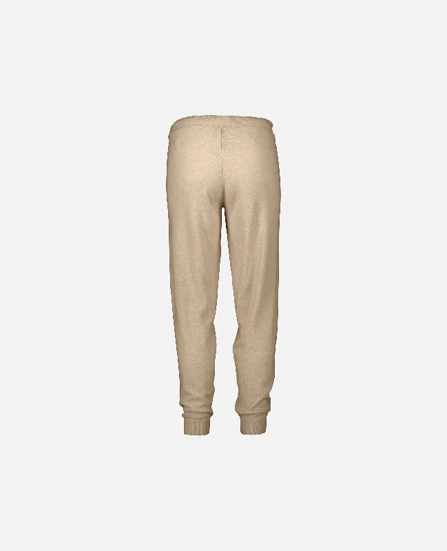 Hose aus Cashmere-Mischung in Beige