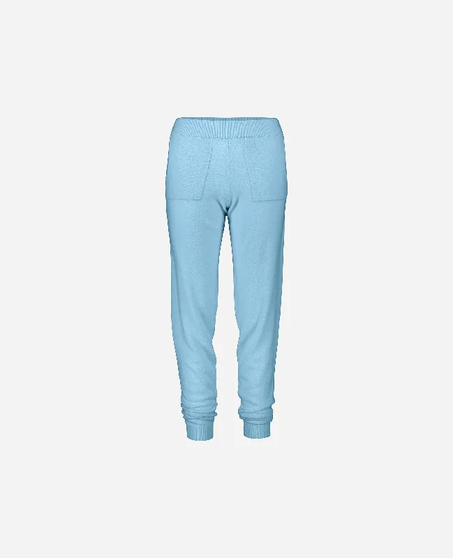 Hose aus Cashmere-Mischung in Blau