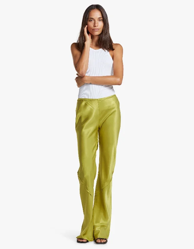 Teresa Bias Pant - Wasabi