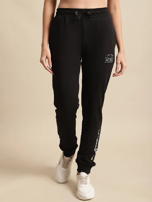 Cantabil Ladies Black Track Pant