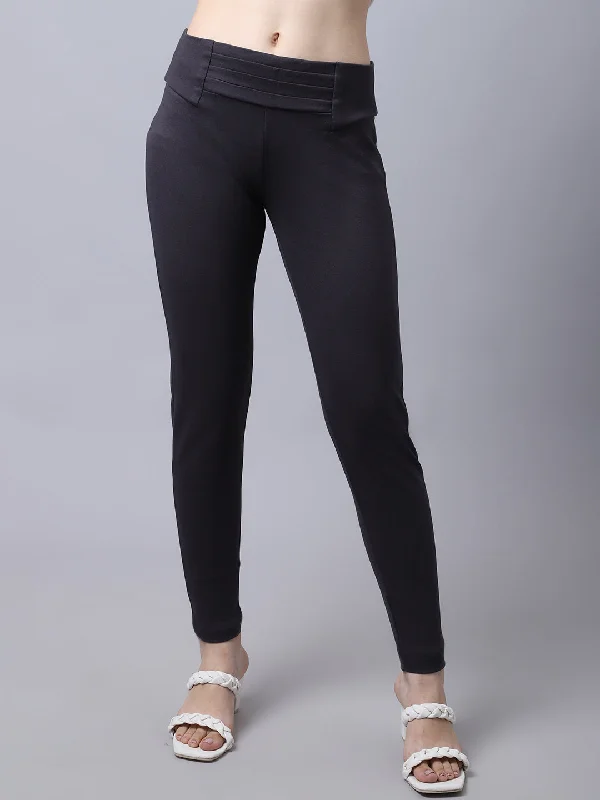 Cantabil Ladies Charcoal Jegging