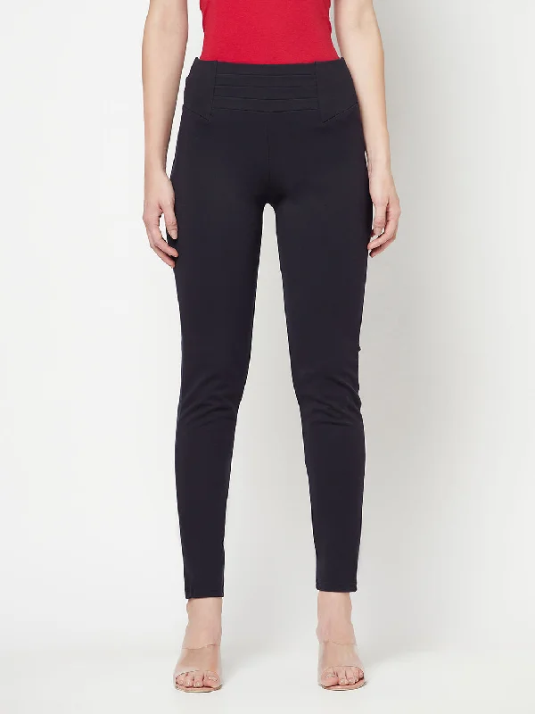 Cantabil Ladies Navy Jegging