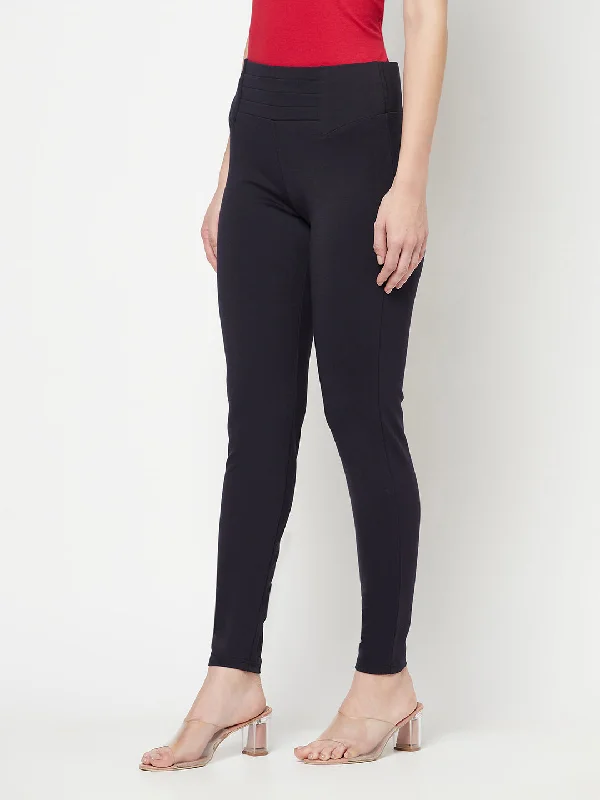 Cantabil Ladies Navy Jegging