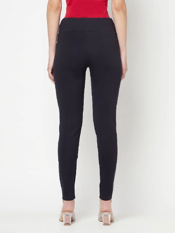 Cantabil Ladies Navy Jegging