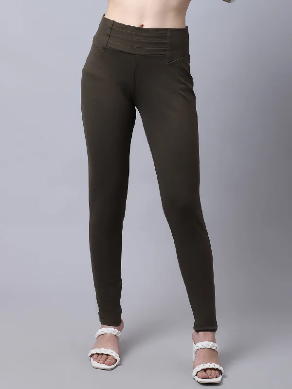 Cantabil Ladies Olive Jegging