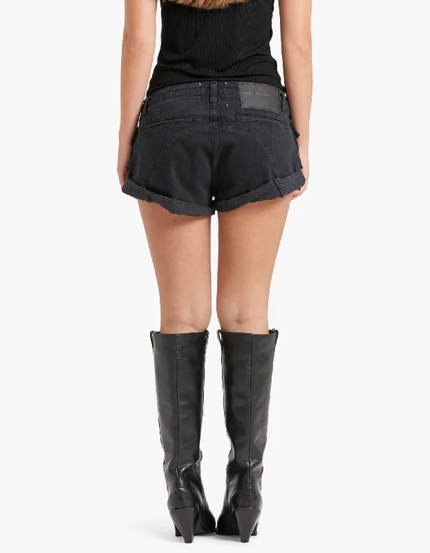 Cadet Bandits Low Waist Short - Fox Black