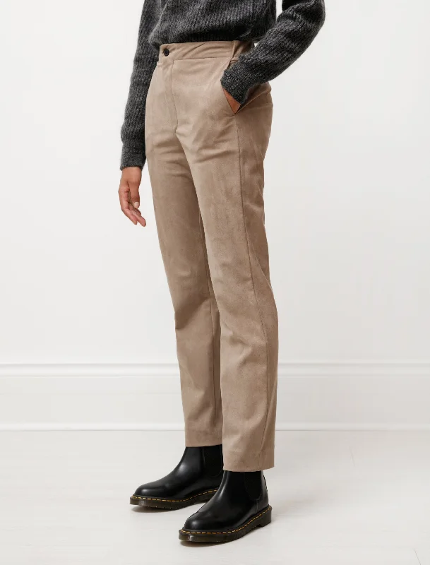 Trousers Acronym Suede Tan