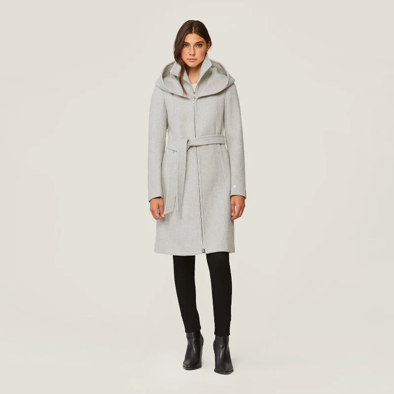 Adison Wool Coat (Silver Ash)