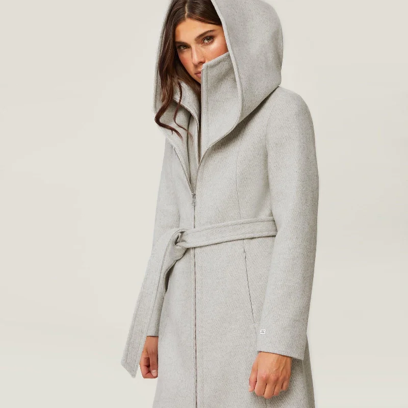 Adison Wool Coat (Silver Ash)