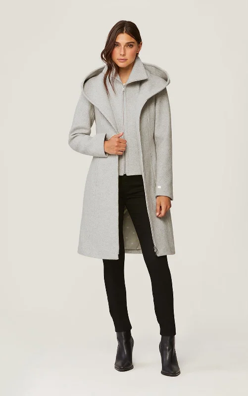 Adison Wool Coat (Silver Ash)