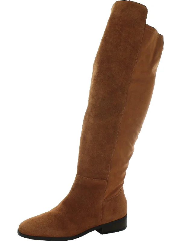 Calypsow Womens Suede Tall Knee-High Boots