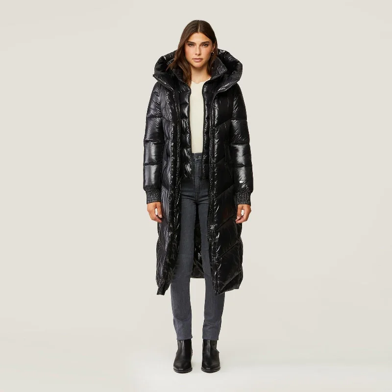 Danica Eco Puffer Coat (Black)