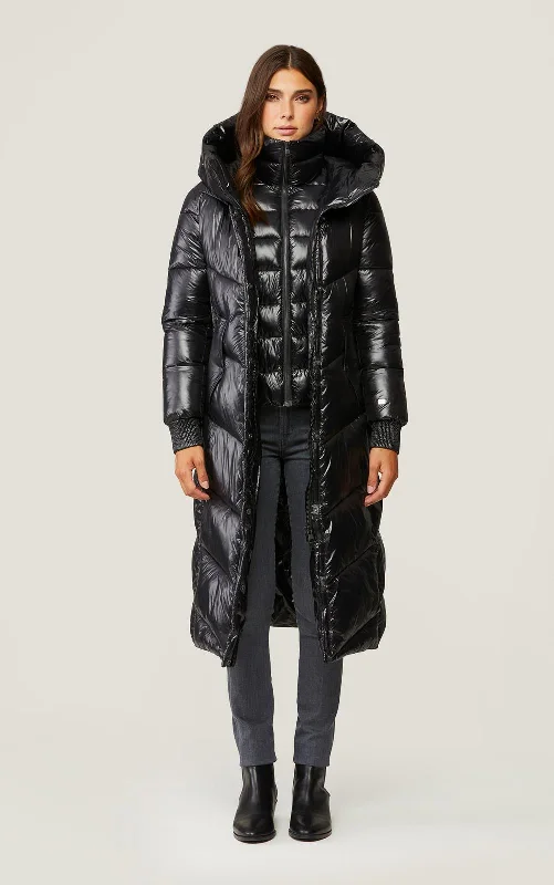 Danica Eco Puffer Coat (Black)