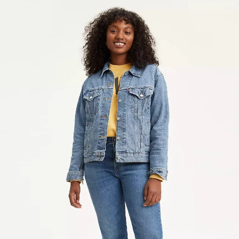 Ex-Boyfriend Trucker Jacket (Concrete Indigo)