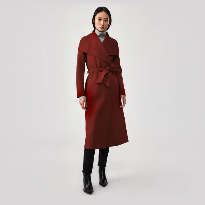 Mai Wool Coat (Brick)