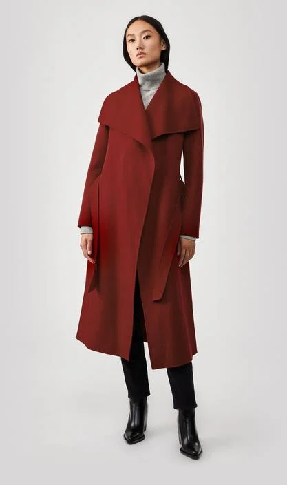 Mai Wool Coat (Brick)