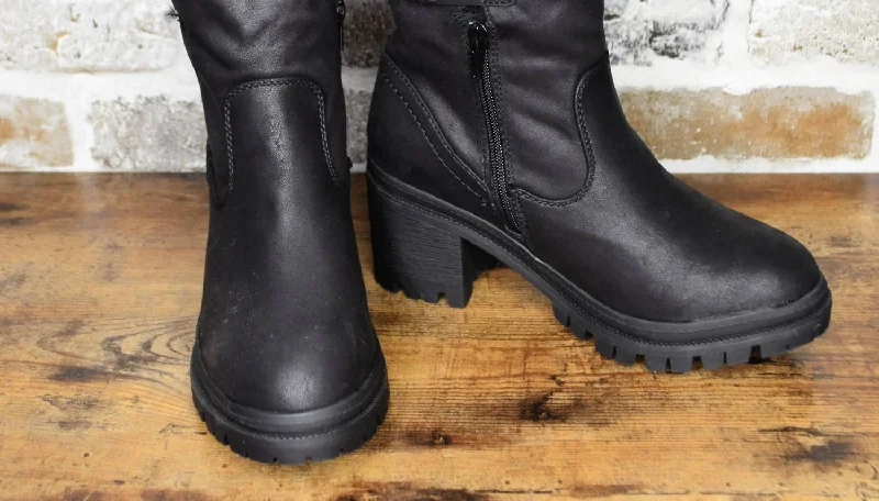 North Park Boots In Black