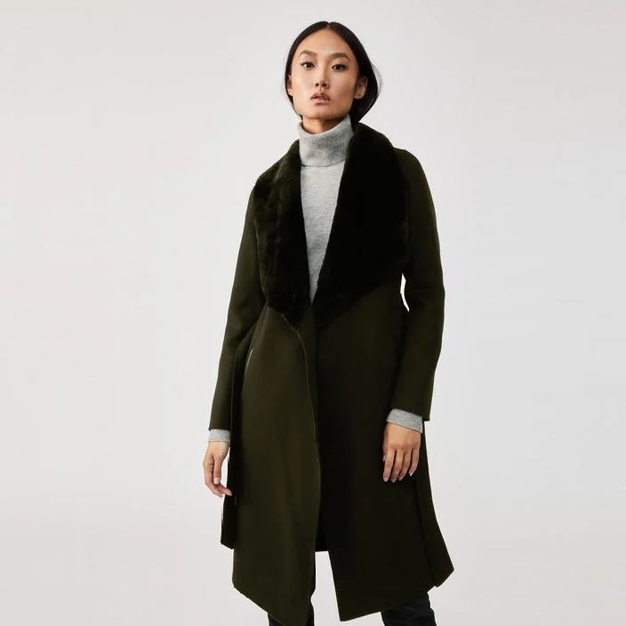 Sybil Wool Coat (Army)