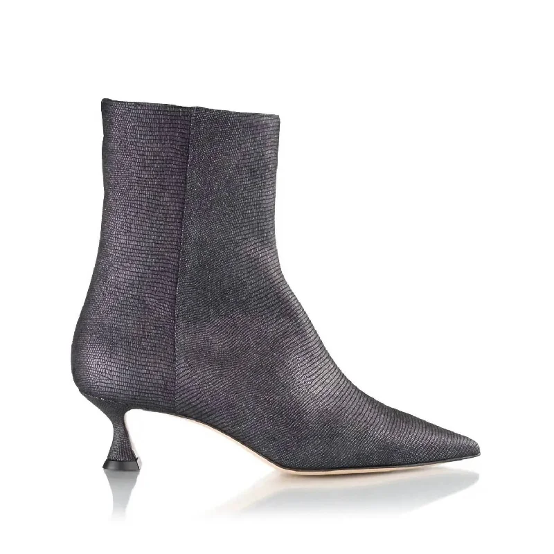 Women's Audra Bootie In Black Glitter