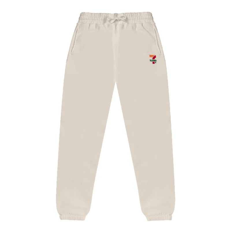 7-Eleven® Embroidered Sweatpants - Off White