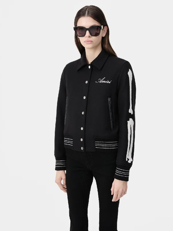 WOMEN - WOMEN'S BONES JACKET - Black