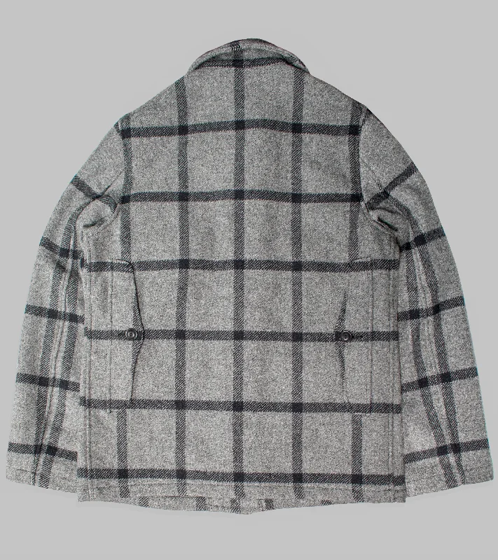 Bryceland's Hunting Jacket Black/Grey Check Wool