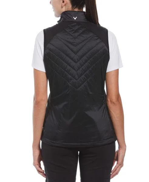 Womens Engineered Chev Quilted Vest