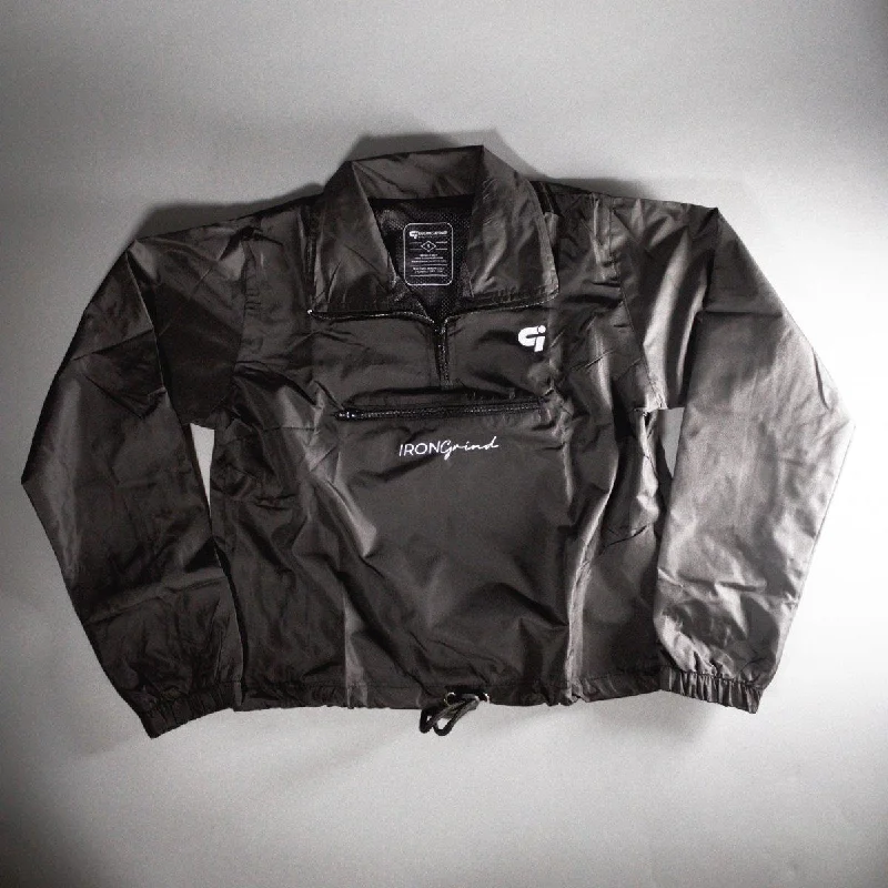 Hava Windbreaker Jacket - Black