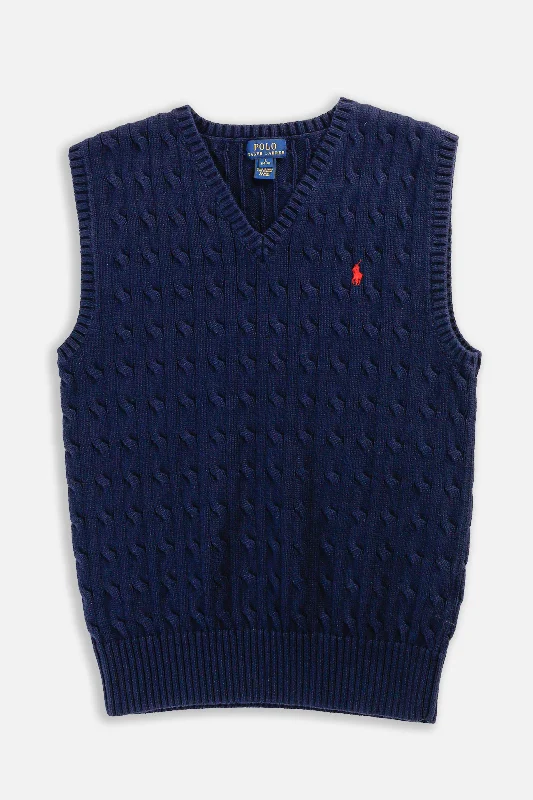 Vintage Knit Sweater Vest - Women's M