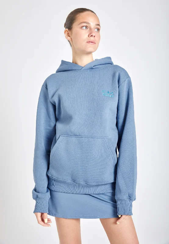 Hoodie unisex Edition 2024, grau blau