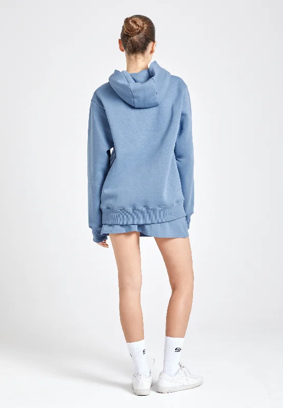 Hoodie unisex Edition 2024, grau blau