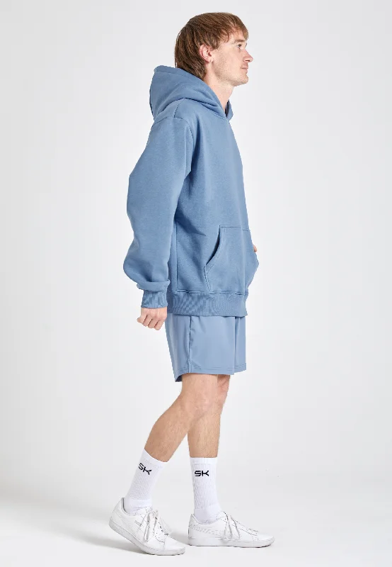 Hoodie unisex Edition 2024, grau blau