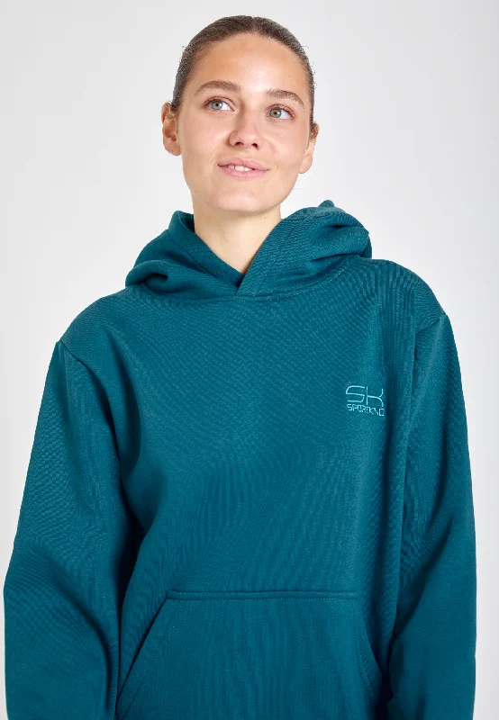 Hoodie unisex Edition 2024, petrol grün