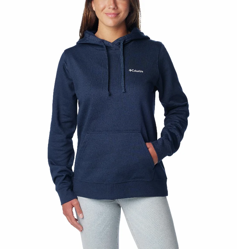 Columbia Ladies Trek Graphic Hoody-NAVY