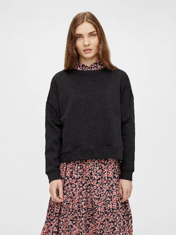 Pieces CHILLI Sweatshirt -BLACK