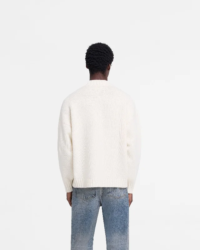 Rep Knit Jumper - Oat