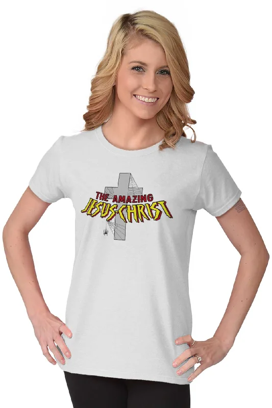 Amazing Jesus Christ Ladies T Shirt