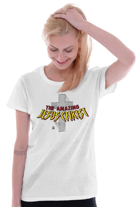 Amazing Jesus Christ Ladies T Shirt