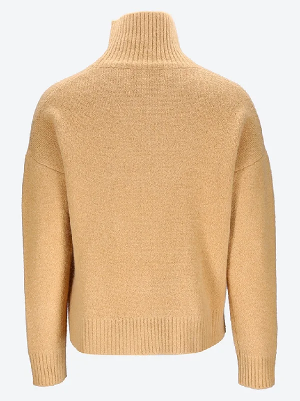 Ami de coeur turtleneck sweater