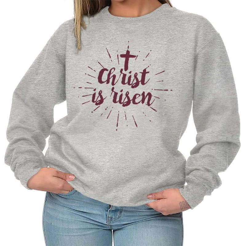 Christ Risen Crewneck Sweatshirt