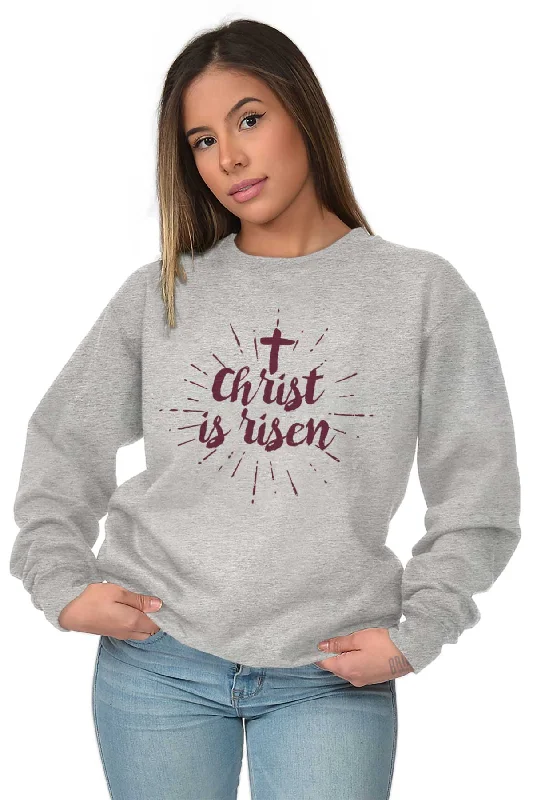 Christ Risen Crewneck Sweatshirt