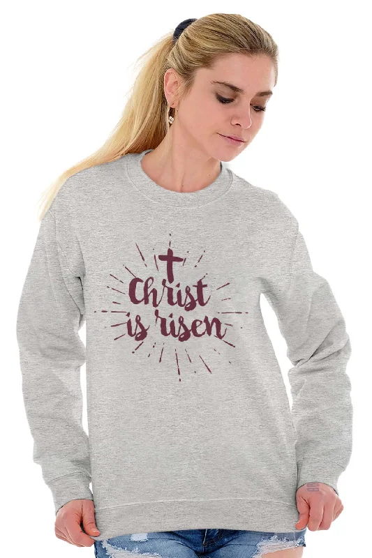 Christ Risen Crewneck Sweatshirt