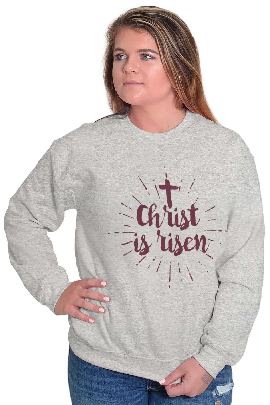 Christ Risen Crewneck Sweatshirt