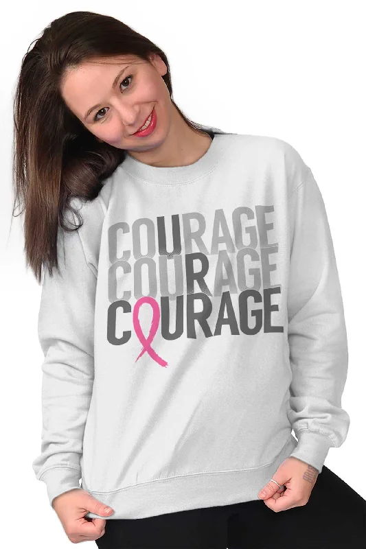 Breast Cancer Awareness Crewneck Sweatshirt