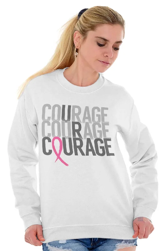 Breast Cancer Awareness Crewneck Sweatshirt