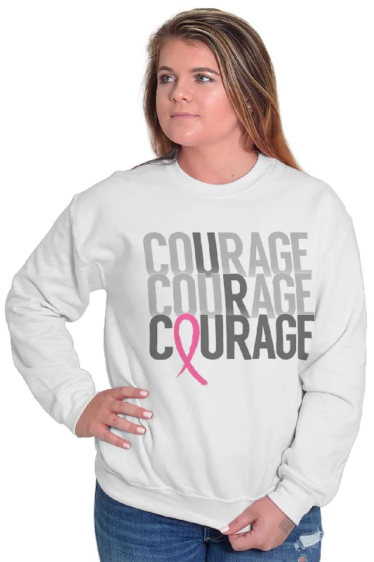 Breast Cancer Awareness Crewneck Sweatshirt