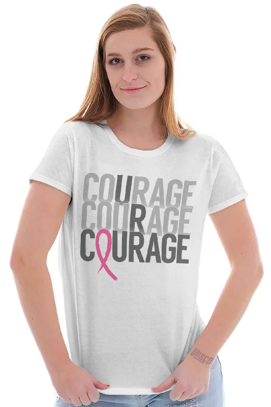 Breast Cancer Awareness Ladies T Shirt