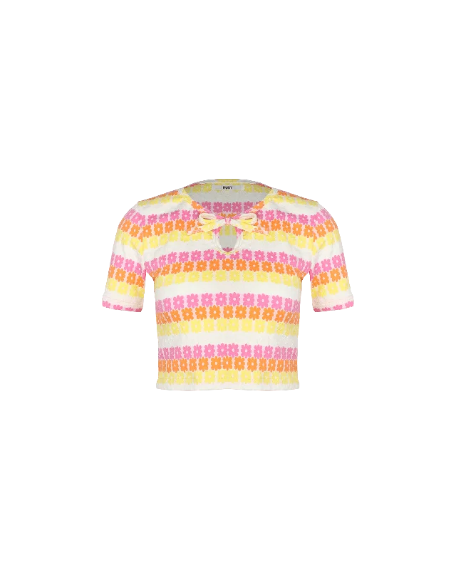 GOLDIE T-SHIRT PINK MULTI