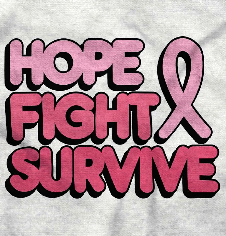 Hope Fight Survive BCA Crewneck Sweatshirt