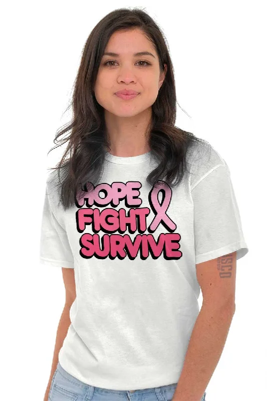 Hope Fight Survive BCA T Shirt